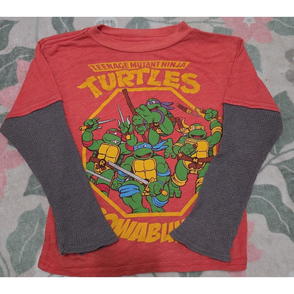 boys Ninja turtle shirt